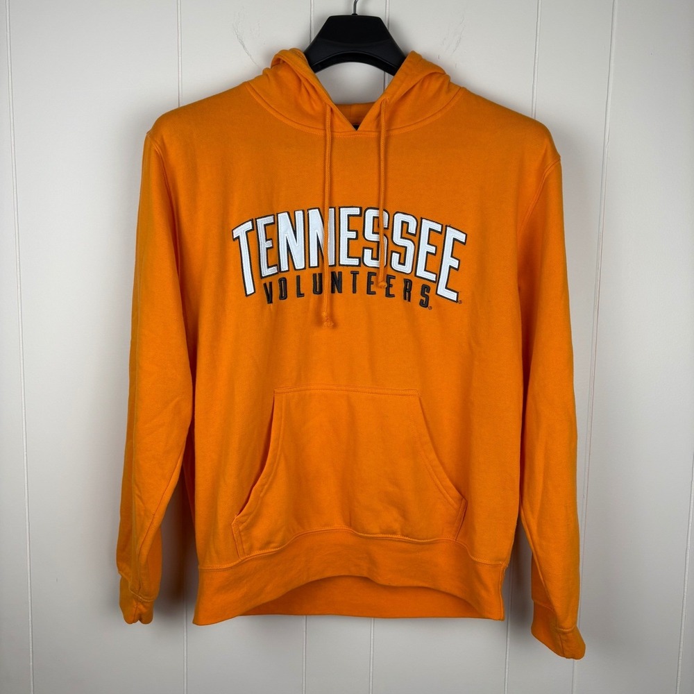 Tennessee Volunteers Hoodie Orange Embroidered NCAA Team Sweatshirt Mens XL